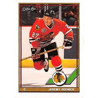Řadové karty - Roenick Jeremy - 1991-92 O-Pee-Chee No.106