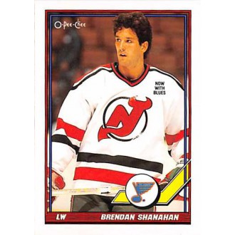 Řadové karty - Shanahan Brendan - 1991-92 O-Pee-Chee No.140
