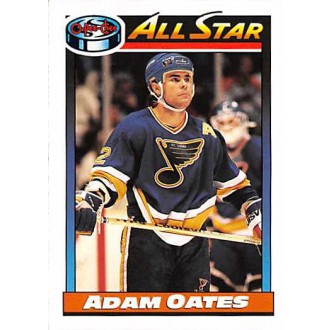 Řadové karty - Oates Adam - 1991-92 O-Pee-Chee No.265