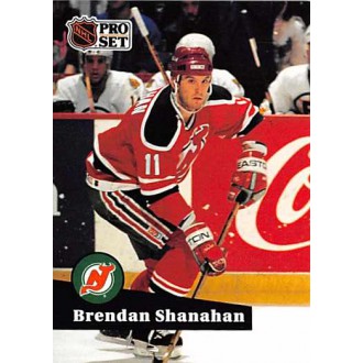 Řadové karty - Shanahan Brendan - 1991-92 Pro Set French No.131