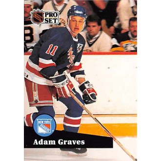 Řadové karty - Graves Adam - 1991-92 Pro Set French No.443