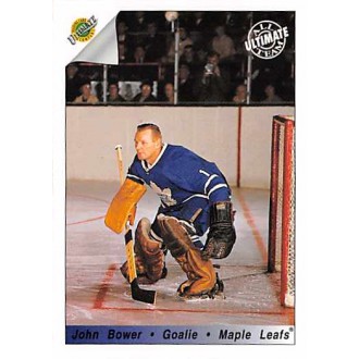 Řadové karty - Bower John - 1991-92 Ultimate Original Six No.80