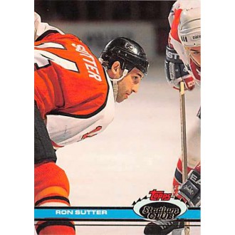 Řadové karty - Sutter Ron - 1991-92 Stadium Club No.49