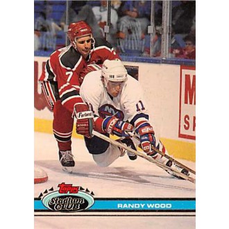 Řadové karty - Wood Randy - 1991-92 Stadium Club No.221
