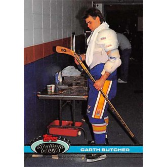 Řadové karty - Butcher Garth - 1991-92 Stadium Club No.223
