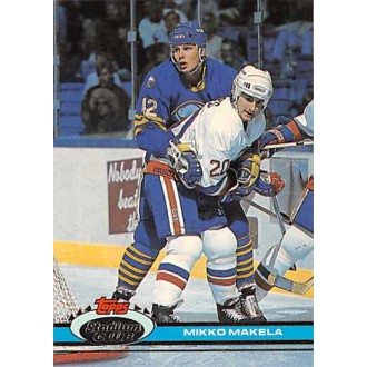 Řadové karty - Makela Mikko - 1991-92 Stadium Club No.261