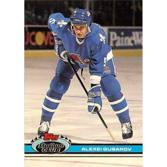 Řadové karty - Gusarov Alexei - 1991-92 Stadium Club No.330
