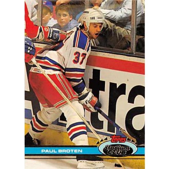 Řadové karty - Broten Paul - 1991-92 Stadium Club No.376