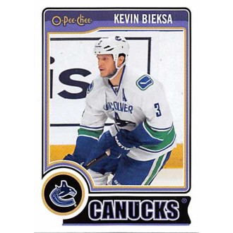 Řadové karty - Bieksa Kevin - 2014-15 O-Pee-Chee No.482