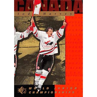 Řadové karty - Harvey Todd - 1994-95 SP No.138