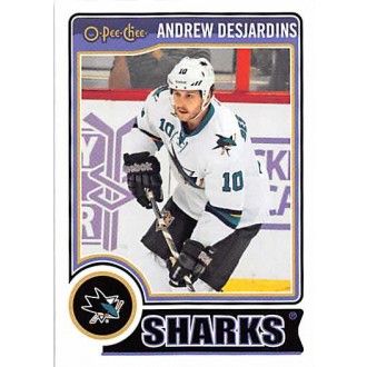 Řadové karty - Desjardins Andrew - 2014-15 O-Pee-Chee No.490