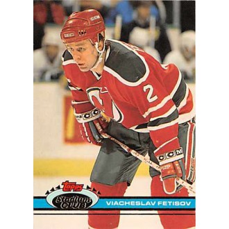 Řadové karty - Fetisov Viacheslav - 1991-92 Stadium Club No.24