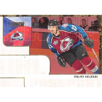 Insertní karty - Hejduk Milan - 2001-02 Stadium Club NHL Passport No.NHLP11