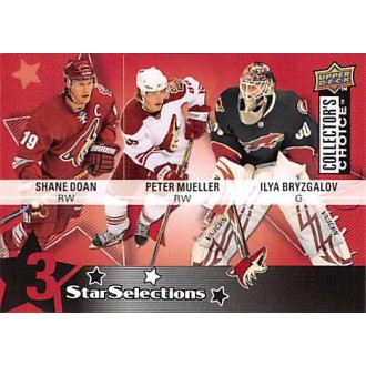 Řadové karty - Doan Shane, Mueller Peter, Bryzgalov Ilya - 2009-10 Collectors Choice No.223
