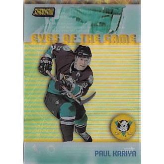Insertní karty - Kariya Paul - 1999-00 Stadium Club Eyes of the Game No.EG3