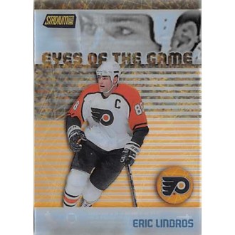 Insertní karty - Lindros Eric - 1999-00 Stadium Club Eyes of the Game No.EG6