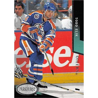 Řadové karty - Elik Todd - 1993-94 Parkhurst No.71