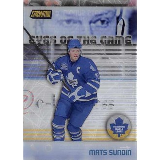 Insertní karty - Sundin Mats - 1999-00 Stadium Club Eyes of the Game No.EG8