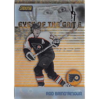 Insertní karty - Brind´Amour Rod - 1999-00 Stadium Club Eyes of the Game No.EG10