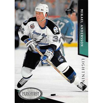 Řadové karty - Andersson Mikael - 1993-94 Parkhurst No.198