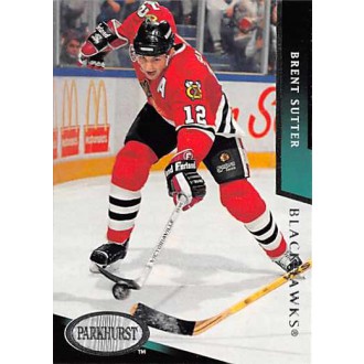 Řadové karty - Sutter Brent - 1993-94 Parkhurst No.308