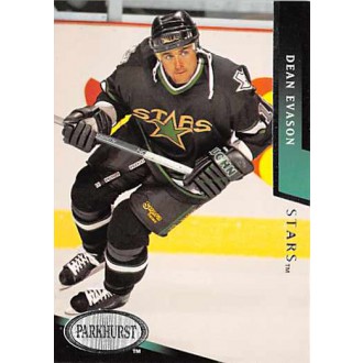 Řadové karty - Evason Dean - 1993-94 Parkhurst No.319