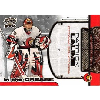 Insertní karty - Lalime Patrick - 2003-04 Pacific In the Crease No.8