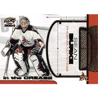 Insertní karty - Burke Sean - 2003-04 Pacific In the Crease No.10