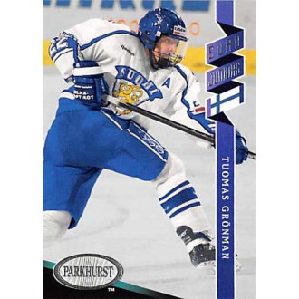 Řadové karty - Gronman Tuomas - 1993-94 Parkhurst No.523