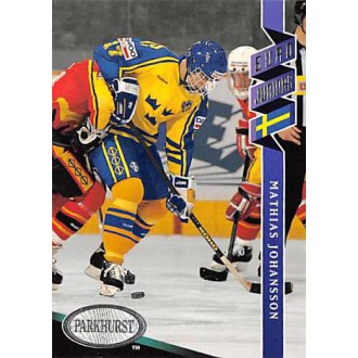 Řadové karty - Johansson Mathias - 1993-94 Parkhurst No.537