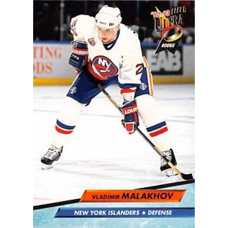 Řadové karty - Malakhov Vladimir - 1992-93 Ultra No.346