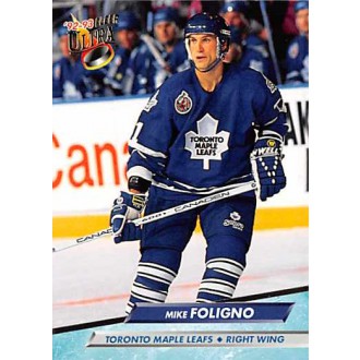 Řadové karty - Foligno Mike - 1992-93 Ultra No.420