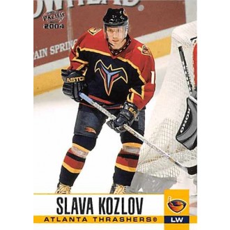 Řadové karty - Kozlov Vyacheslav - 2003-04 Pacific No.17