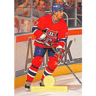 Řadové karty - Schneider Matt - 1994-95 Leaf No.195