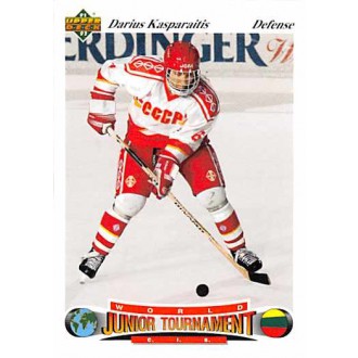 Řadové karty - Kasparaitis Darius - 1991-92 Upper Deck Czech World Juniors No.11