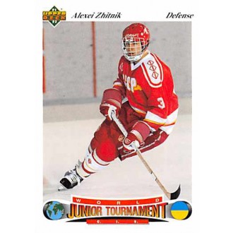 Řadové karty - Zhitnik Alexei - 1991-92 Upper Deck Czech World Juniors No.21