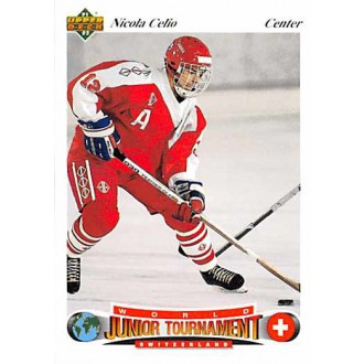 Řadové karty - Celio Nicola - 1991-92 Upper Deck Czech World Juniors No.26