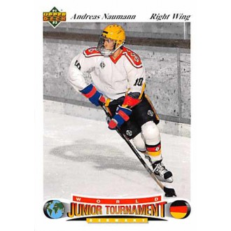 Řadové karty - Naumann Andreas - 1991-92 Upper Deck Czech World Juniors No.41