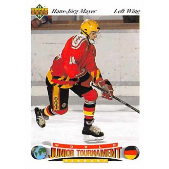 Řadové karty - Mayer Hans-Jorg - 1991-92 Upper Deck Czech World Juniors No.45