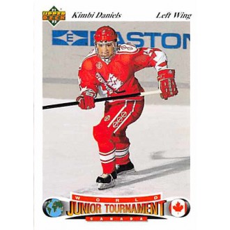 Řadové karty - Daniels Kimbi - 1991-92 Upper Deck Czech World Juniors No.61