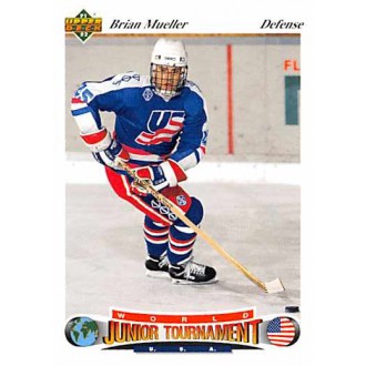Řadové karty - Mueller Brian - 1991-92 Upper Deck Czech World Juniors No.66
