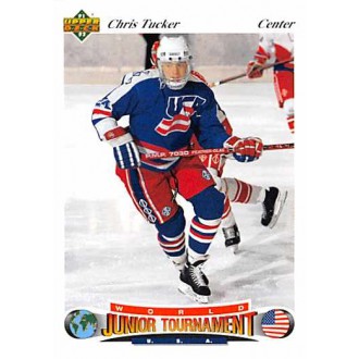 Řadové karty - Tucker Chris - 1991-92 Upper Deck Czech World Juniors No.67
