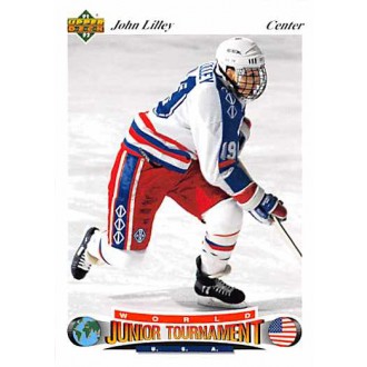 Řadové karty - Lilley John - 1991-92 Upper Deck Czech World Juniors No.70