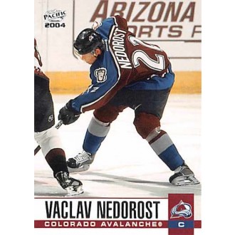 Řadové karty - Nedorost Václav - 2003-04 Pacific No.86