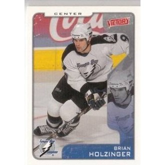 Řadové karty - Holzinger Brian - 2001-02 Victory No.317