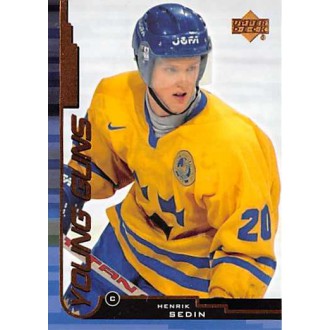 Řadové karty - Sedin Henrik - 1999-00 Upper Deck No.166