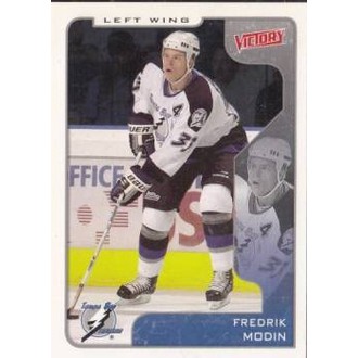Řadové karty - Modin Fredrik - 2001-02 Victory No.318