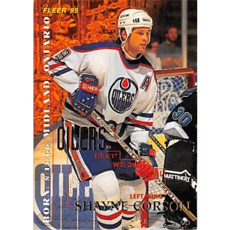 Řadové karty - Corson Shayne - 1994-95 Fleer No.69