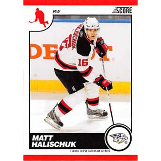 Řadové karty - Halischuk Matt - 2010-11 Score No.290