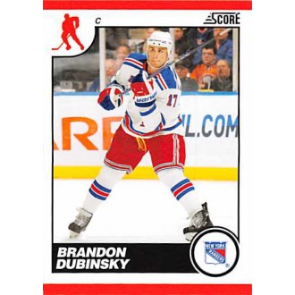 Řadové karty - Dubinsky Brandon - 2010-11 Score No.326